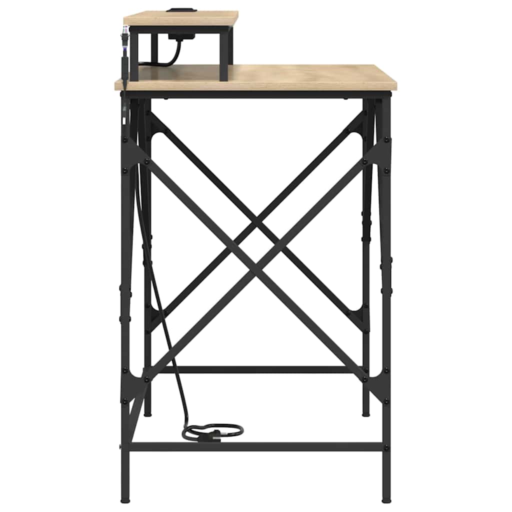 Stalas Sonoma ąžuolas 100 x 50 x 86,5 cm Apdirbta mediena