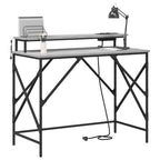 Stalas Pilkas Sonoma 100 x 50 x 86,5 cm Apdirbta mediena