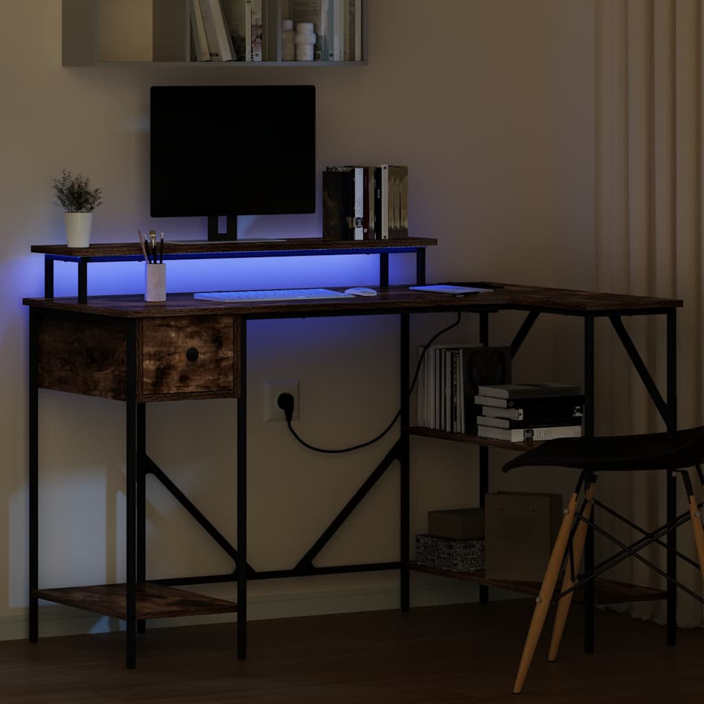 Stalas Rūkyta ąžuolas 120 x 79 x 86,5 cm Apdirbta mediena