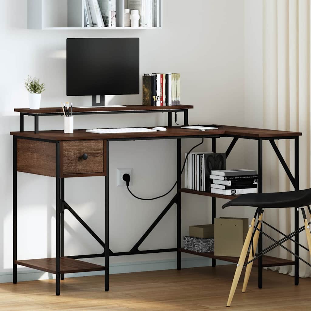 Stalas Rudas ąžuolas 120 x 79 x 86,5 cm Apdirbta mediena