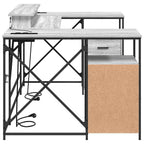 Stalas Pilkas Sonoma 182 x 101 x 87,5 cm Apdirbta mediena