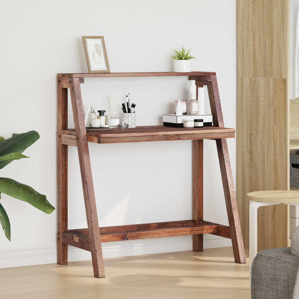 Stalas Ruda 90 x 50 x 103 cm Kietas atkurtas medis