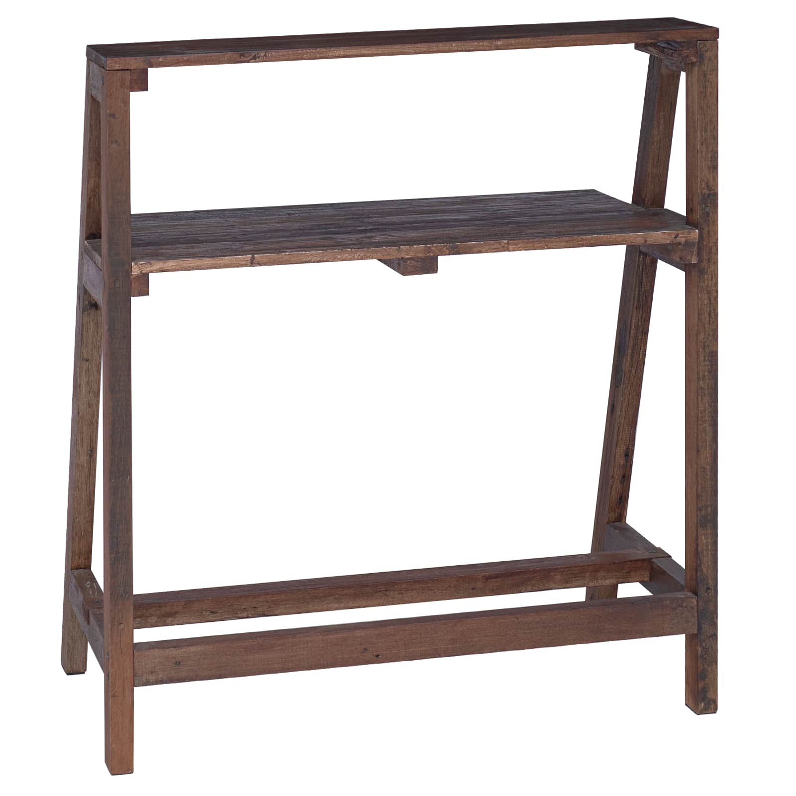 Stalas Ruda 90 x 50 x 103 cm Kietas atkurtas medis