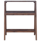 Stalas Ruda 90 x 50 x 103 cm Kietas atkurtas medis