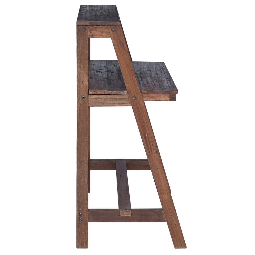 Stalas Ruda 90 x 50 x 103 cm Kietas atkurtas medis