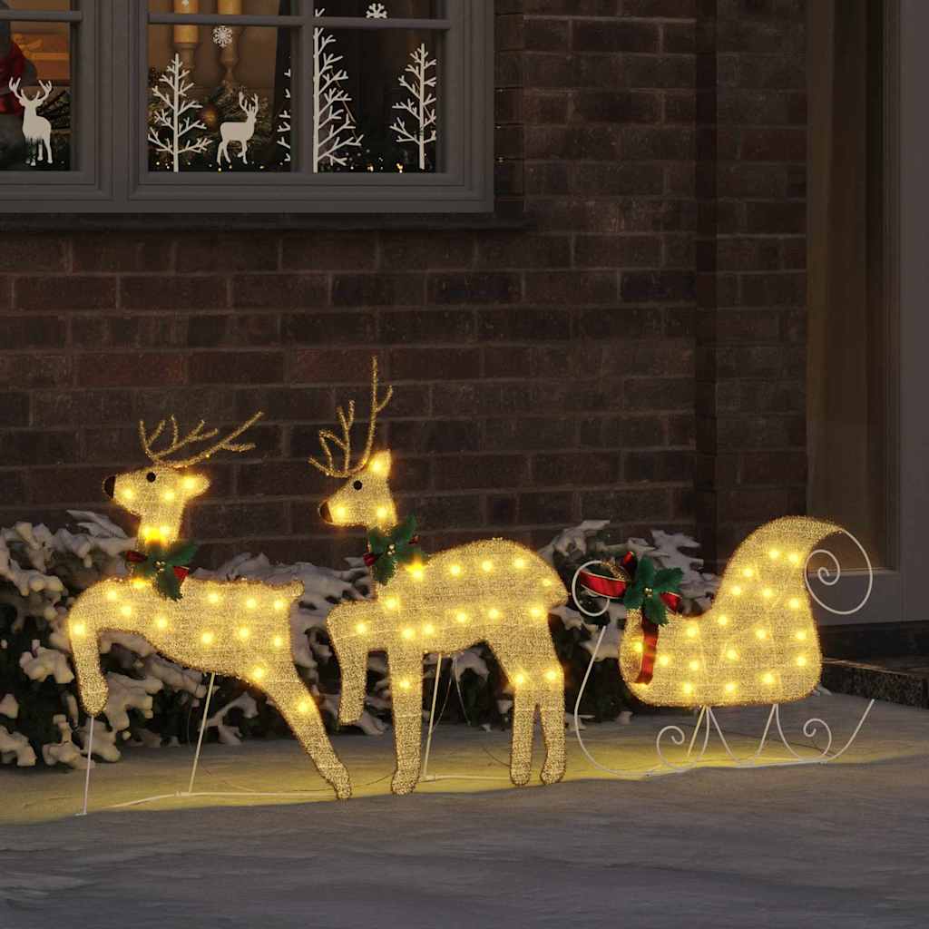 LED elniai 3 pcs Šilta balta audinys