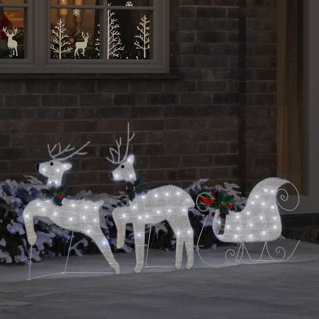 LED elniai 3 pcs Šaltai balta audinys