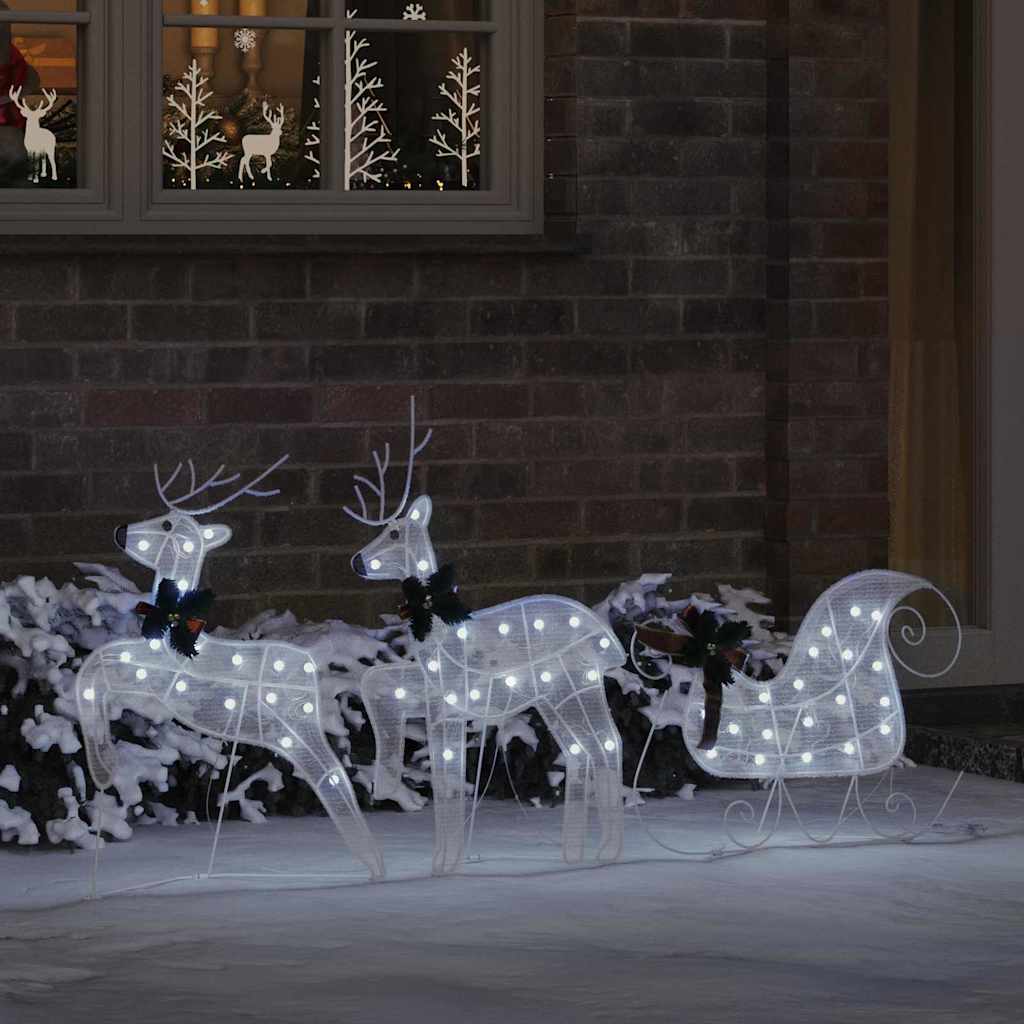 LED elniai 3 pcs Šaltai balta audinys