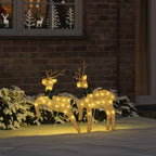 LED elniai 2 pcs Šilta balta audinys