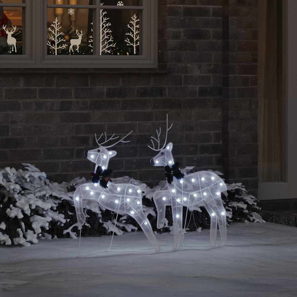 LED elniai 2 pcs Šaltai balta audinys
