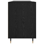 Stalas juoda ąžuolo 140 x 50 x 75 cm Apdirbta mediena