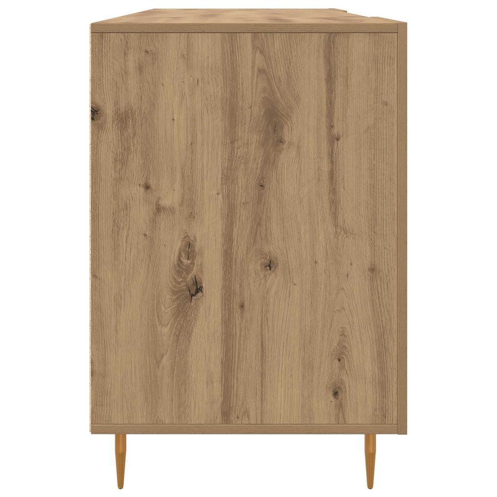 Stalas artisano ąžuolo 140 x 50 x 75 cm Apdirbta mediena