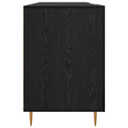 Stalas juoda ąžuolo 140 x 50 x 75 cm Apdirbta mediena
