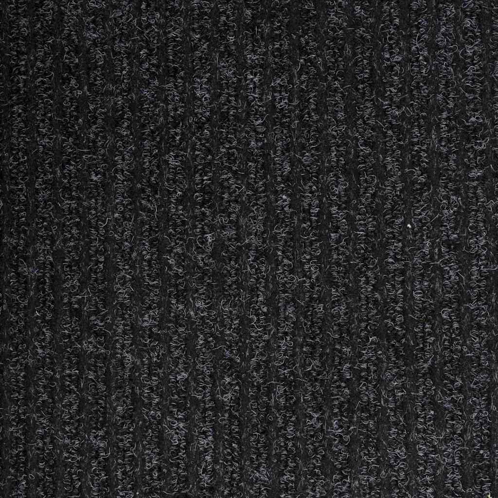Kilimėlio bėgimo kilimas Antracitas 80 x 500 cm audinys