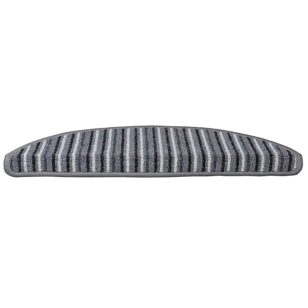 Savaime prilipantys laiptų kilimėliai 15 pcs Pilka