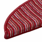 Savaime prilipantys laiptų kilimėliai 15 pcs Raudona