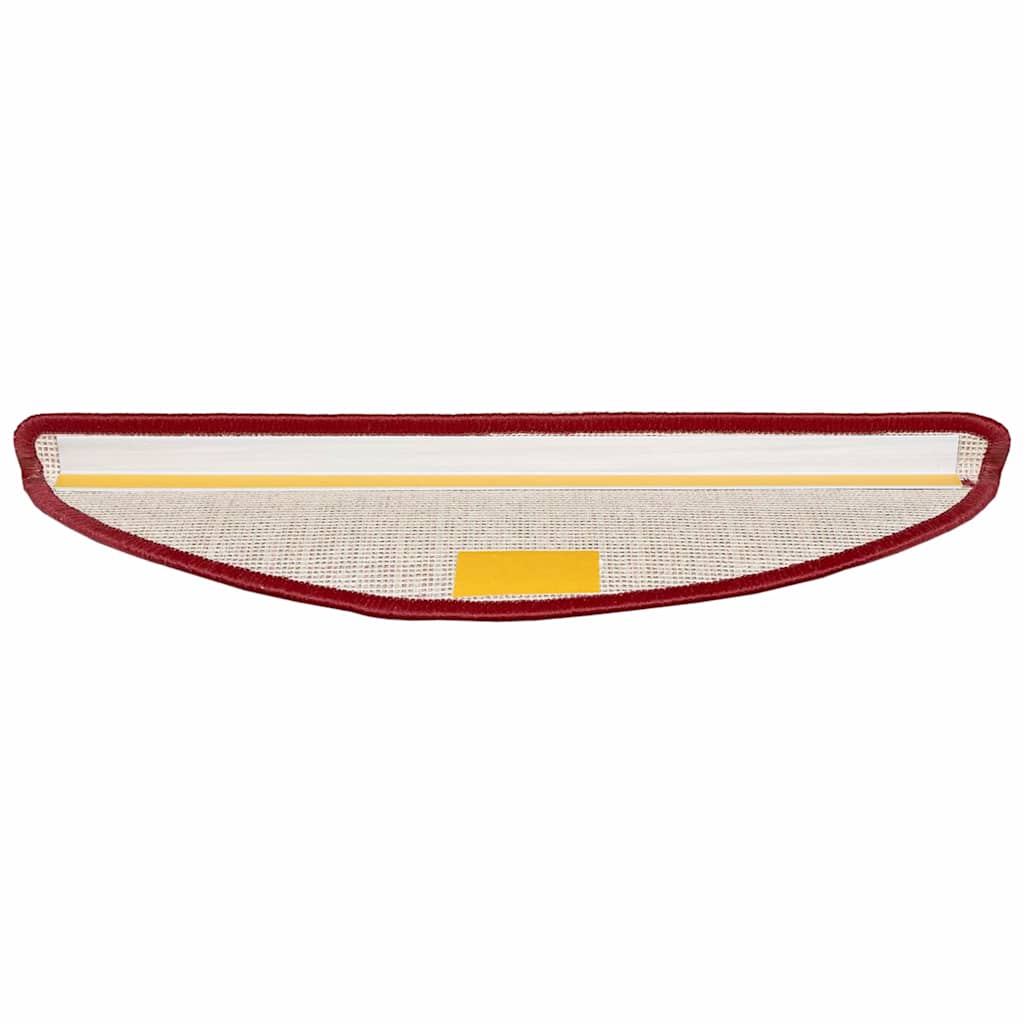 Savaime prilipantys laiptų kilimėliai 15 pcs Raudona