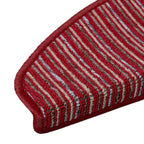 Savaime prilipantys laiptų kilimėliai 15 pcs Raudona