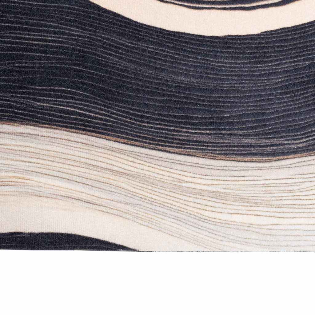 Virtuvės kilimas Juoda 150 x 45 cm Aksomas