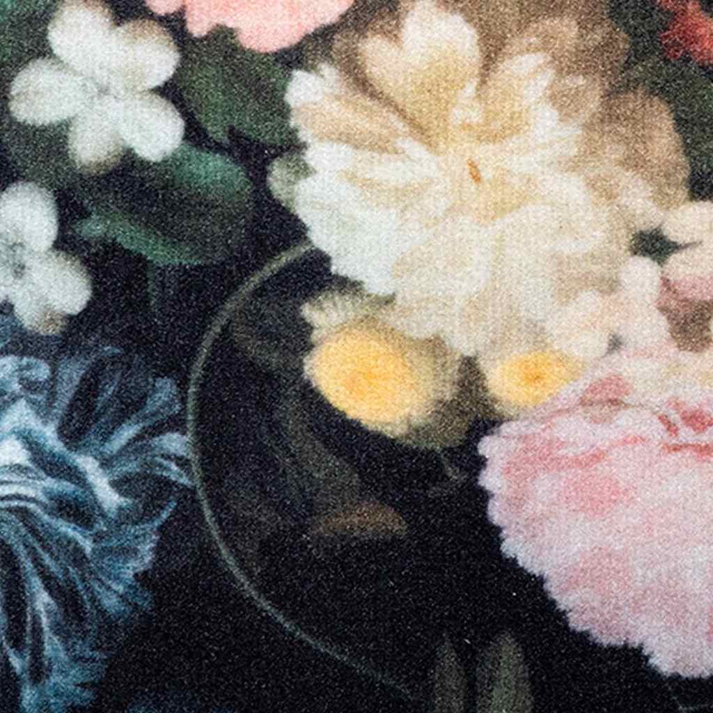 Virtuvės kilimas Juoda 300 x 60 cm Aksomas