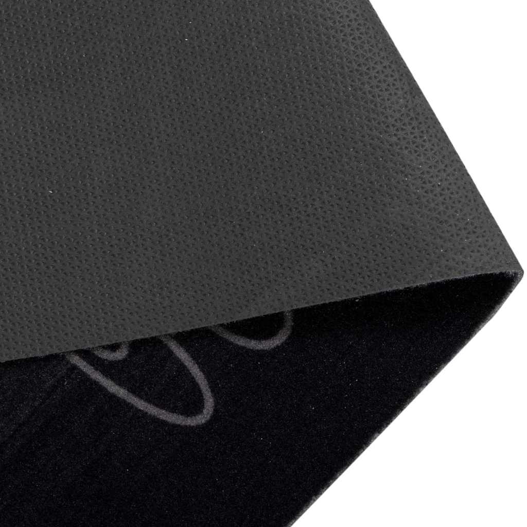 Virtuvės kilimas Juoda 150 x 45 cm Aksomas