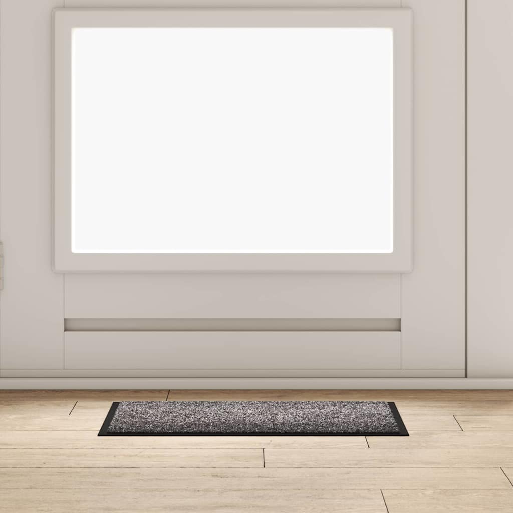 Durų kilimėlis Šviesiai pilka 60 x 40 x 1.2 cm Teddy Audinys