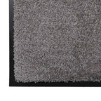 Durų kilimėlis Šviesiai pilka 60 x 40 x 1.2 cm Teddy Audinys