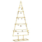 Metalinis Kalėdų medis s stovu Auksinė 90 cm