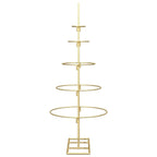 Metalinis Kalėdų medis s stovu Auksinė 90 cm