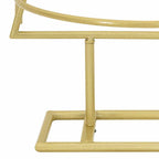 Metalinis Kalėdų medis s stovu Auksinė 125 cm