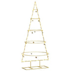 Metalinis Kalėdų medis s stovu Auksinė 125 cm