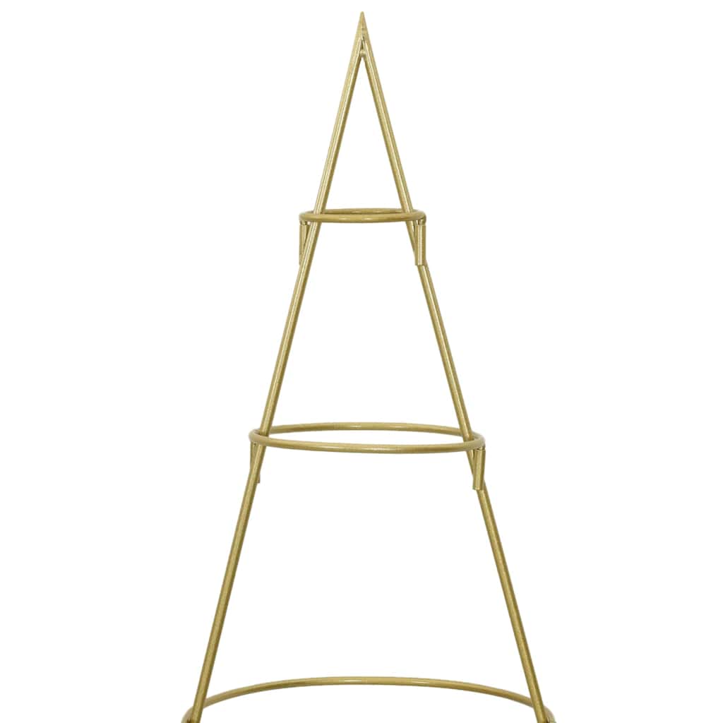 Metalinis Kalėdų medis s stovu Auksinė 150 cm