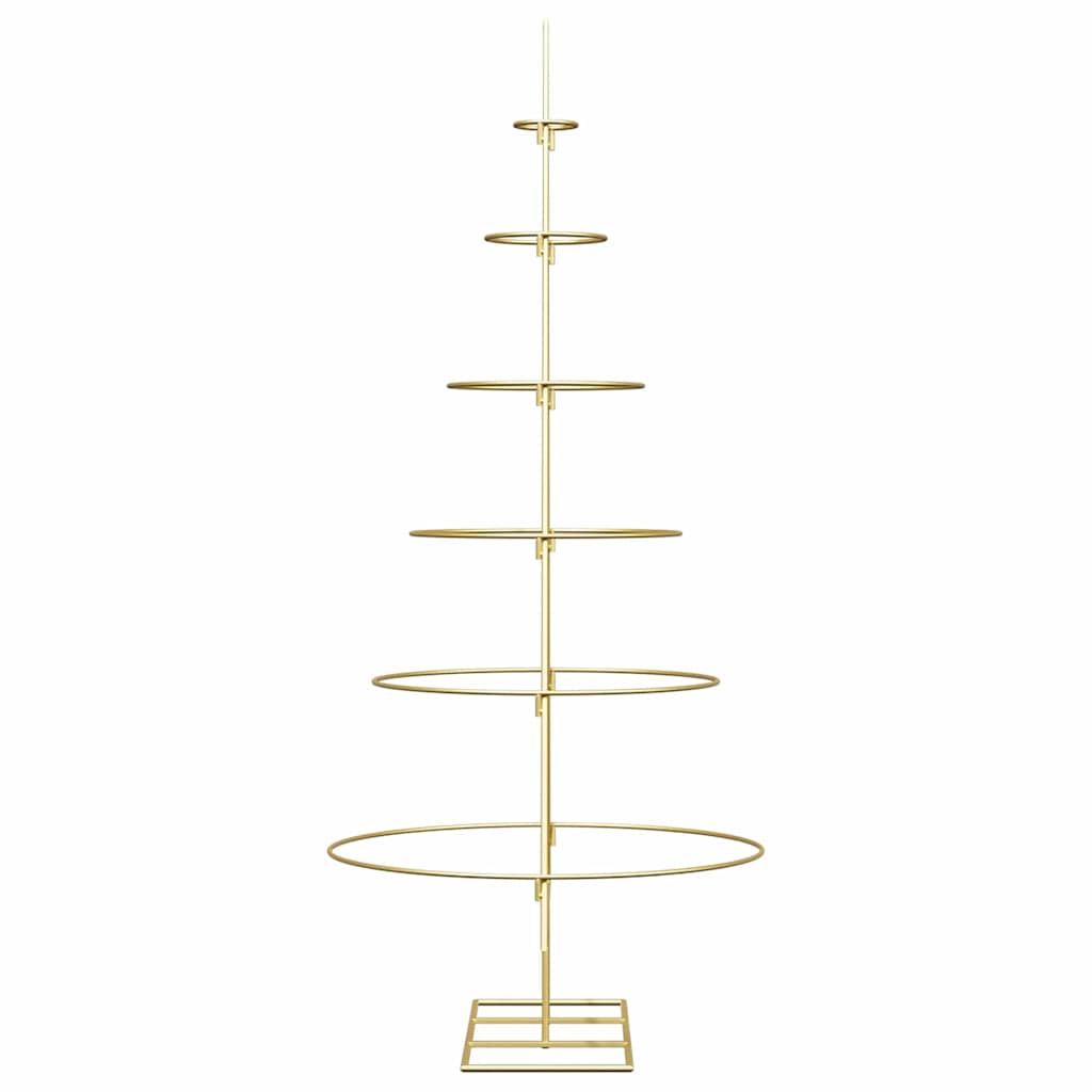 Metalinis Kalėdų medis s stovu Auksinė 150 cm
