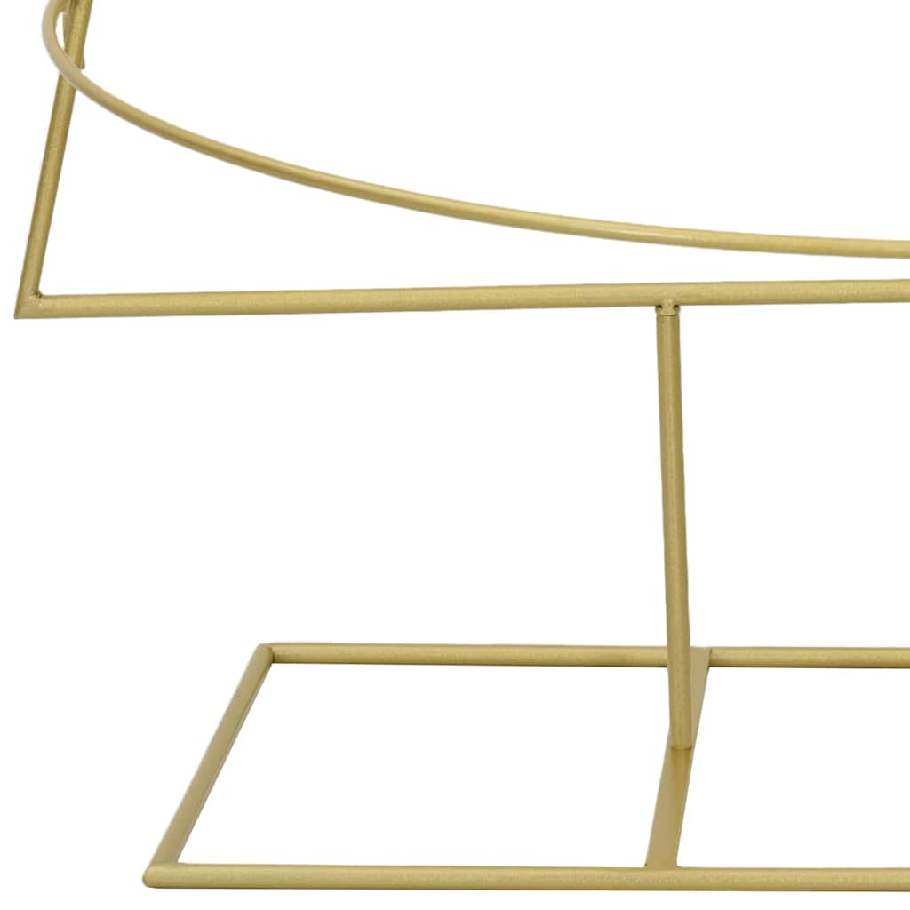 Metalinis Kalėdų medis s stovu Auksinė 180 cm