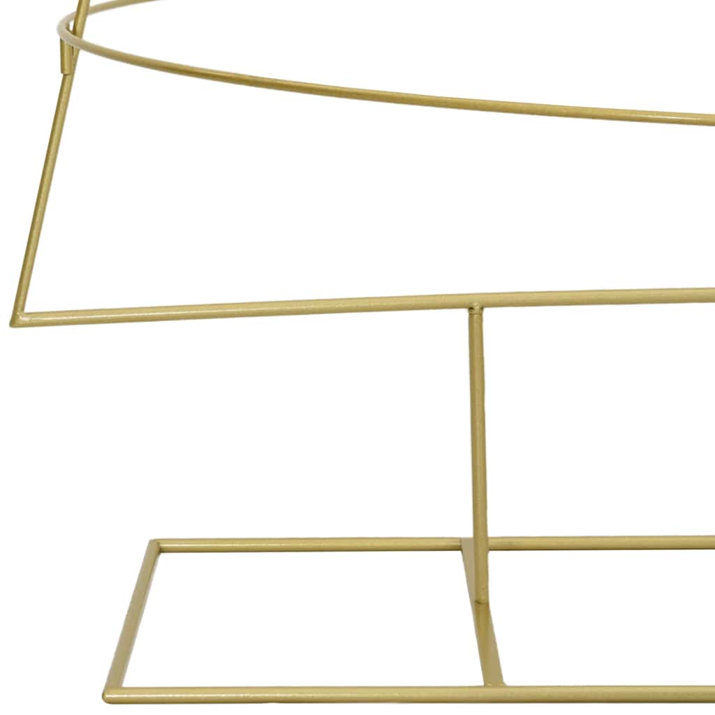 Metalinis Kalėdų medis s stovu Auksinė 210 cm