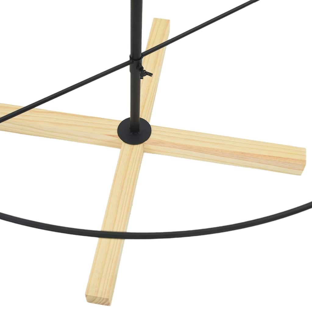 Kalėdų Kūgio Medis s stovu Juoda 180 cm Plienas