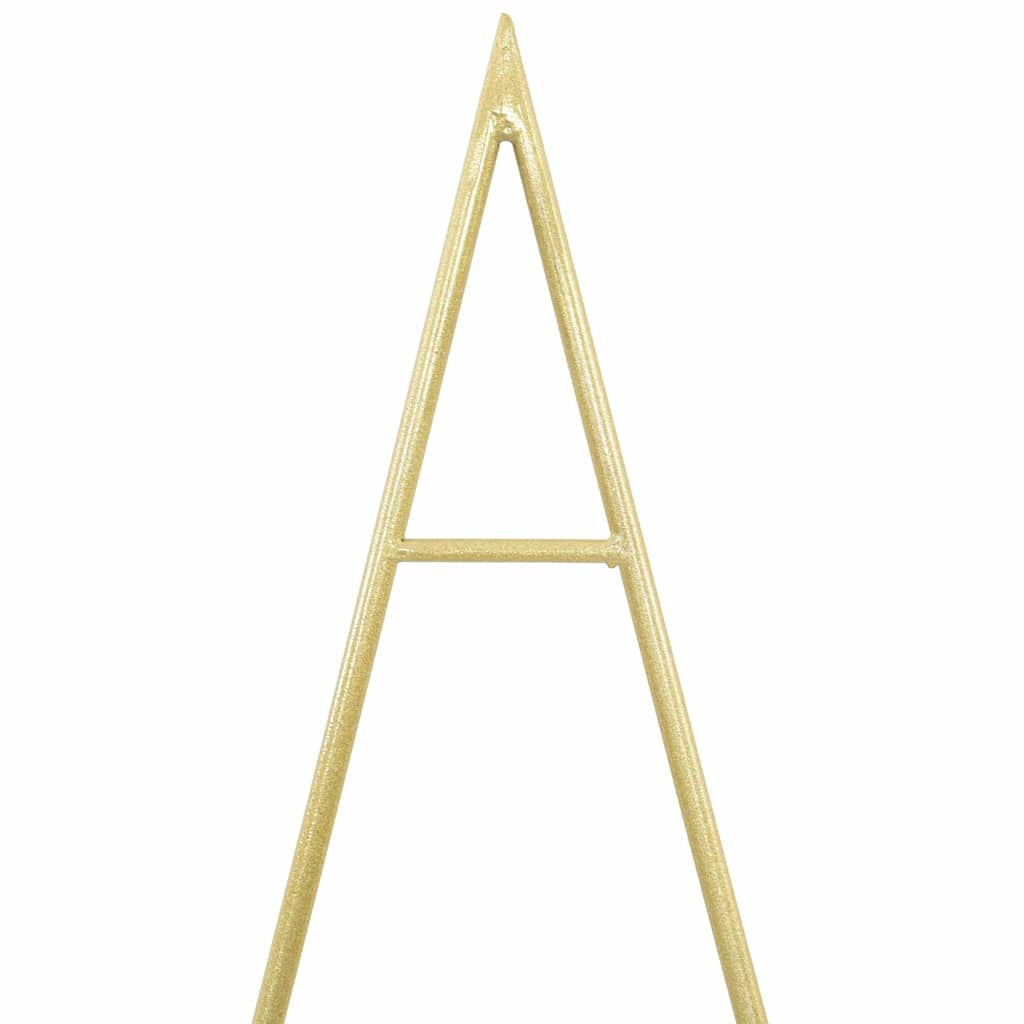 Metalinis Kalėdų medis s stovu Auksinė 125 cm