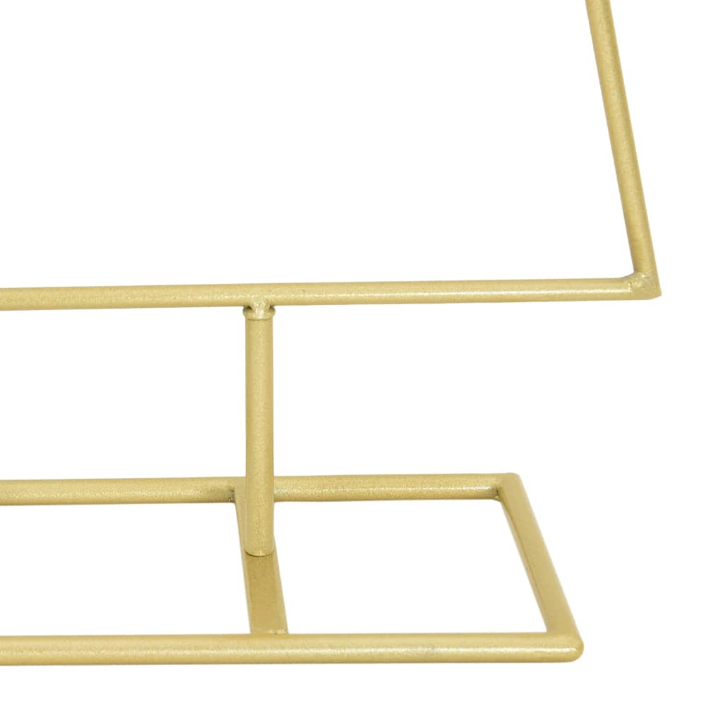 Metalinis Kalėdų medis s stovu Auksinė 125 cm