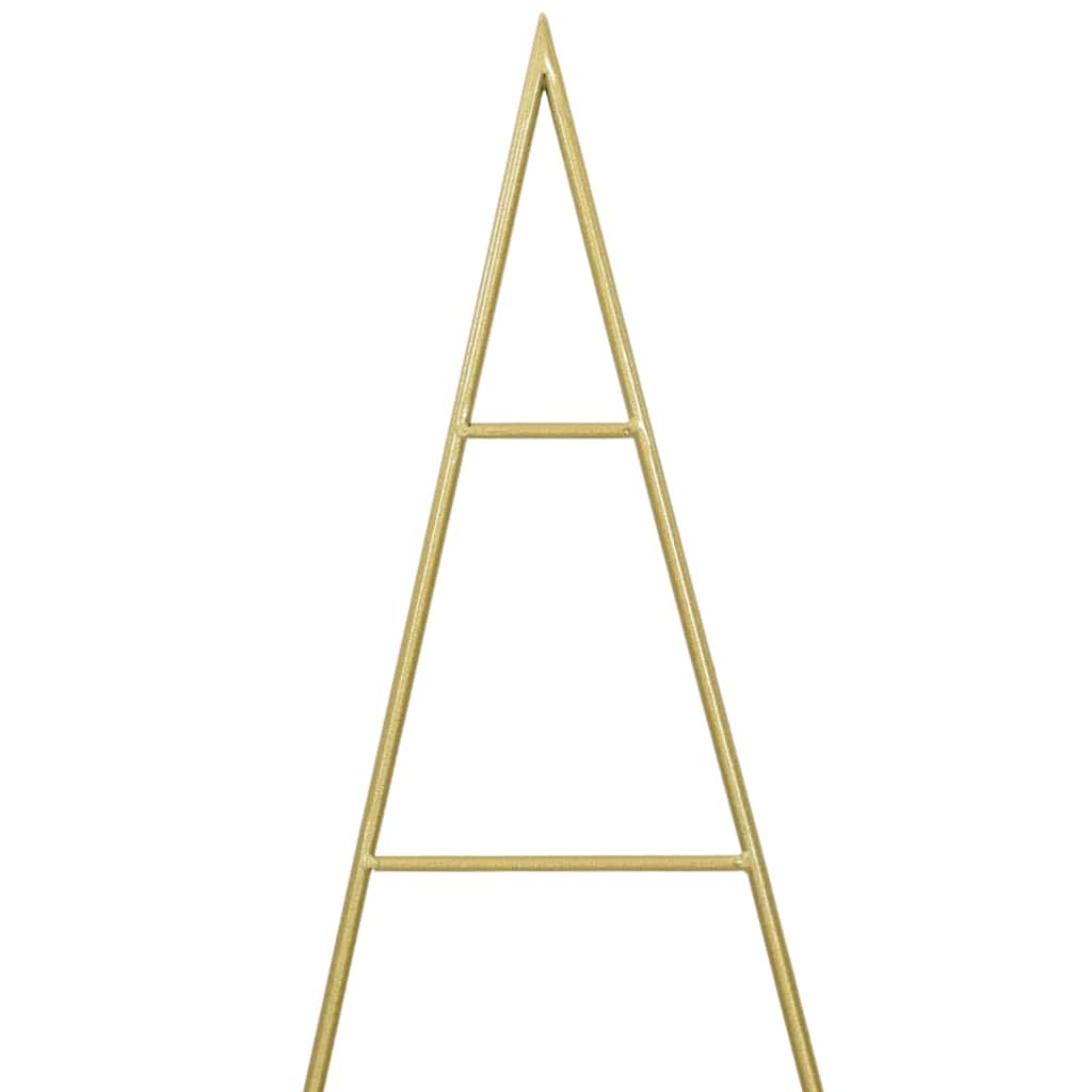 Metalinis Kalėdų medis s stovu Auksinė 150 cm