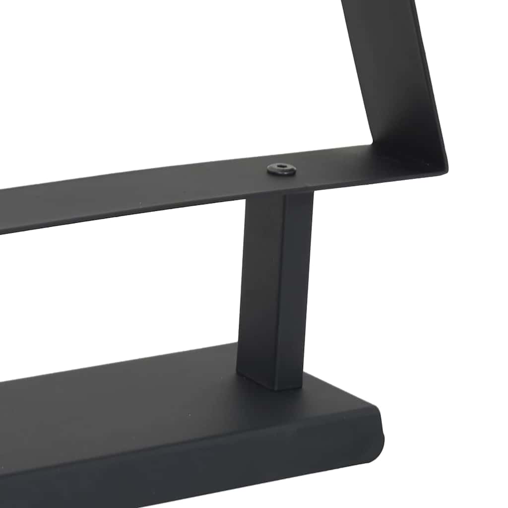 Metalinis Kalėdų medis s stovu Juoda 90 cm Plienas