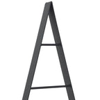 Metalinis Kalėdų medis s stovu Juoda 125 cm Plienas