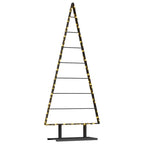 Metalinis Kalėdų medis s stovu Juoda 150 cm Plienas