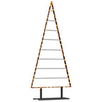 Metalinis Kalėdų medis s stovu Juoda 180 cm Plienas