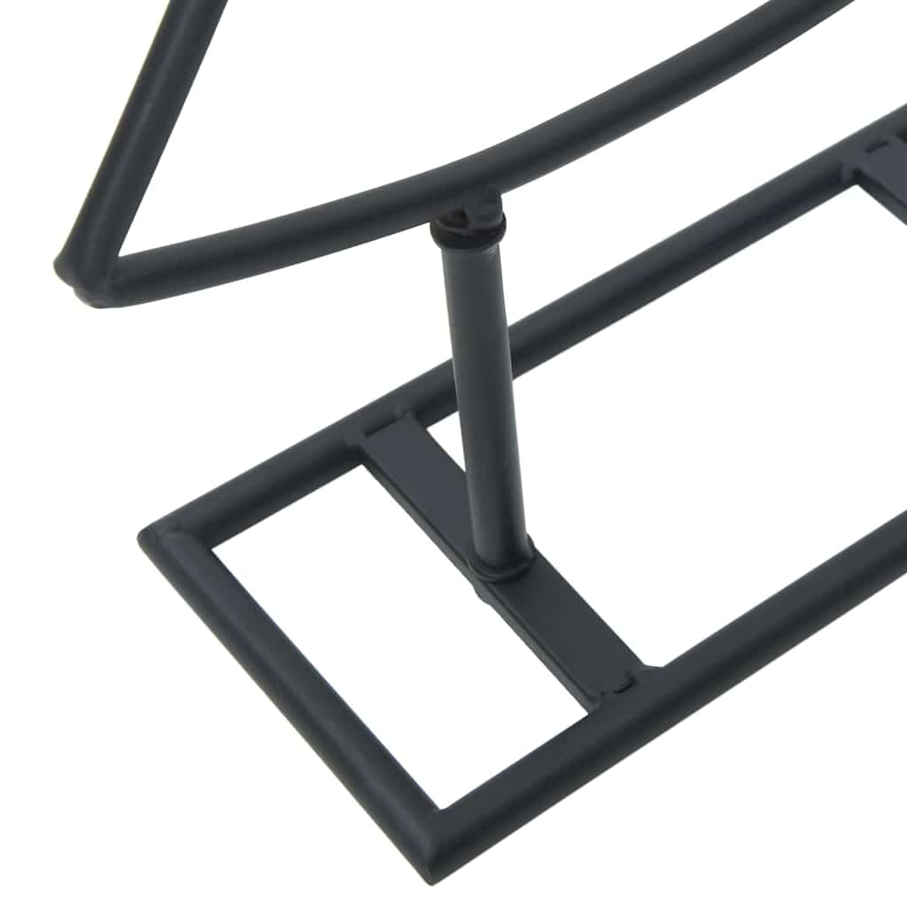 Metalinis Kalėdų medis s stovu Juoda 125 cm Plienas
