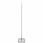 Metalinis Kalėdų medis s stovu Juoda 125 cm Plienas