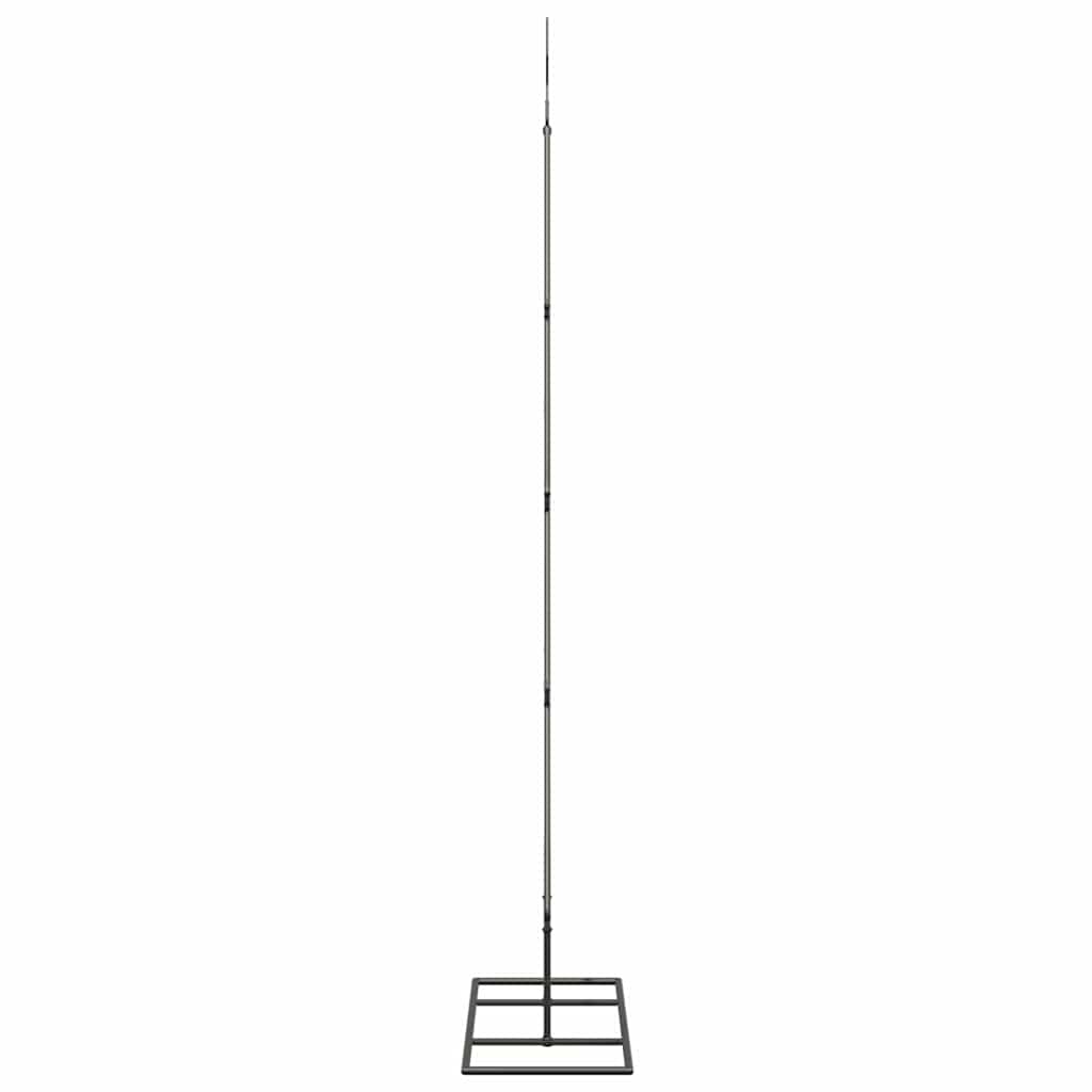 Metalinis Kalėdų medis s stovu Juoda 125 cm Plienas