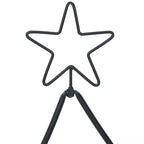 Metalinis Kalėdų medis s stovu Juoda 180 cm Plienas