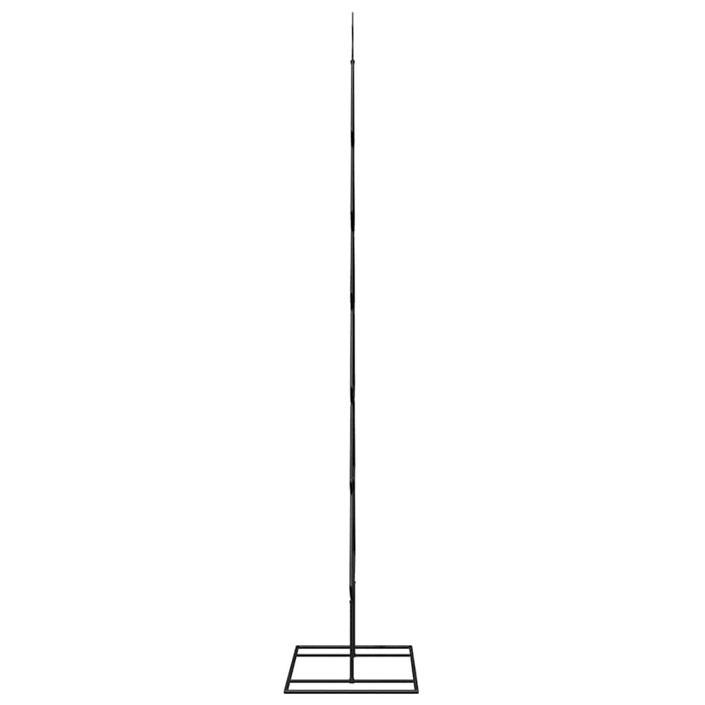 Metalinis Kalėdų medis s stovu Juoda 180 cm Plienas