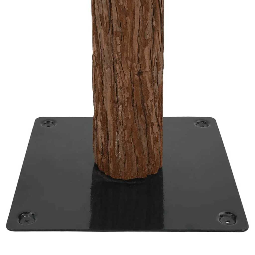 vidaXL Lieknas Kalėdų eglutė Žalia 180 cm PVC ir kietasis pušų medis