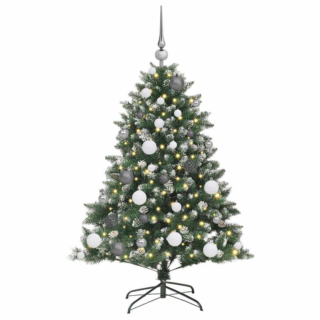 Dirbtinė Kalėdų eglutė Žalia 120 cm PVC, plastikas ir plienas